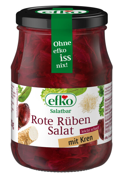 efko Rote Rüben Salat mit Kren leicht scharf
