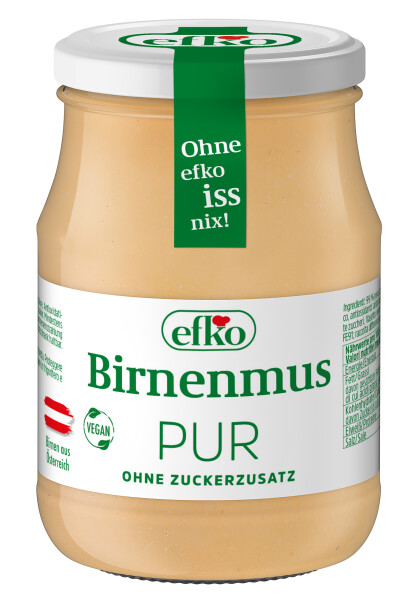 efko Birnenmus Pur