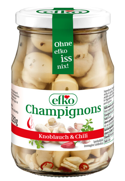 efko Champignons Knoblauch & Chili