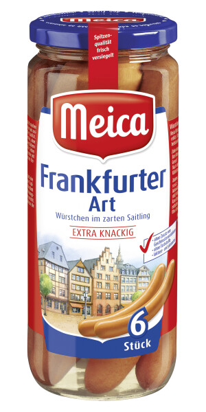 Würstchen Frankfurter Art