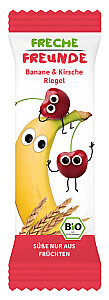 Freche Freunde BIO Frecher Riegel Banane & Kirsche