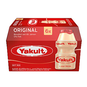 Yakult Drink Original mit Magermilch 6er Pack