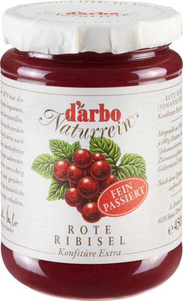 Darbo Rote Ribisel Konfitüre