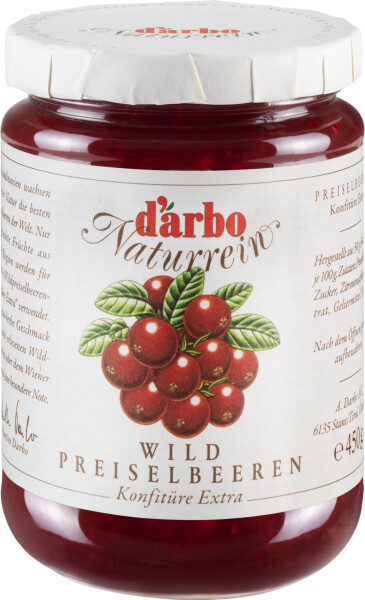 Darbo Preiselbeer Konfitüre