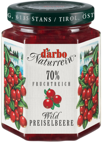 Darbo Fruchtreich Preiselbeer