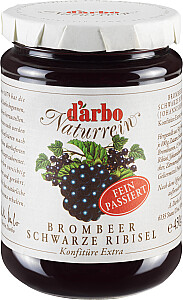 Darbo Brombeer-Schwarze Ribisel Konfitüre