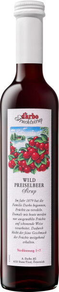 Darbo Wildpreiselbeer Sirup