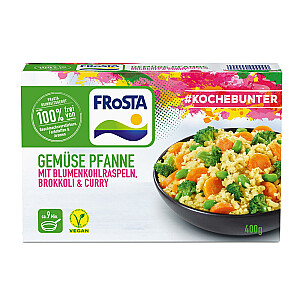 Frosta Gemüse Pfanne Blumenkohl, Brokkoli & Curry