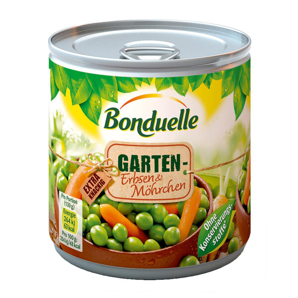 Bonduelle Garten-Erbsen & Möhrchen