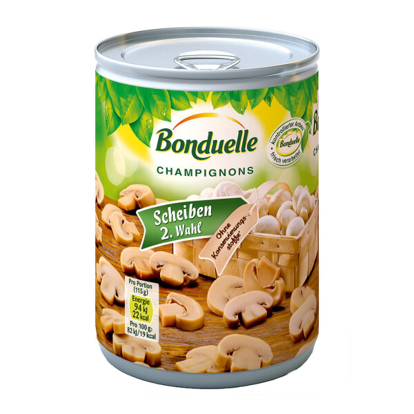 Bonduelle Champignons Scheiben Sehr Fein