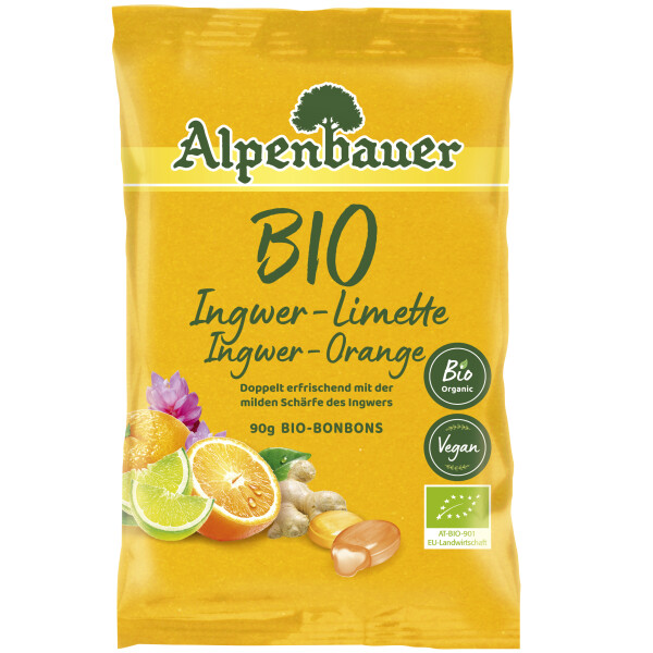Alpenbauer Bio Ingwer-Limette-Orange