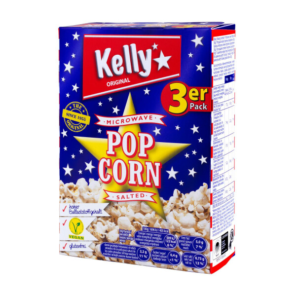 Kelly's Mikrowellenpopcorn Salz