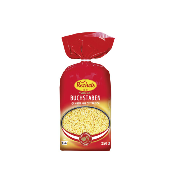 Recheis Goldmarke Buchstaben