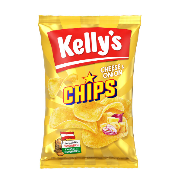 Kelly's Chips Cheese & Onion