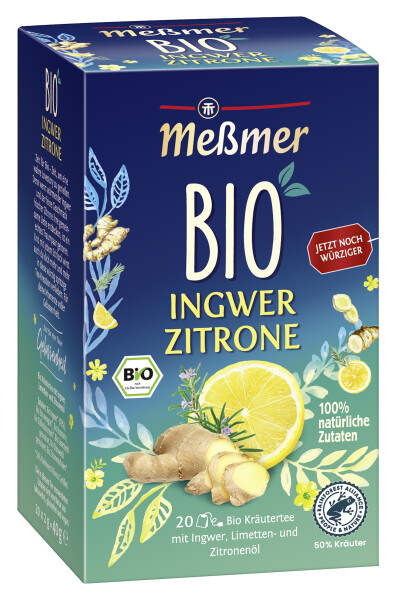 Meßmer Bio Ingwer-Zitrone