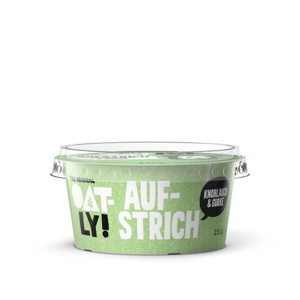 Oatly Aufstrich Knoblauch & Gurke