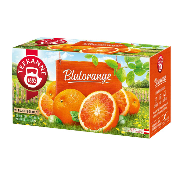 Teekanne Früchtegarten Blutorange