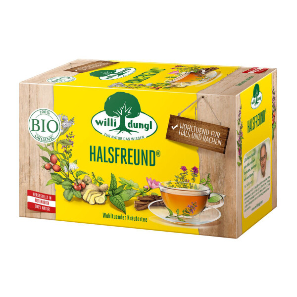 Willi Dungl Halsfreund Tee