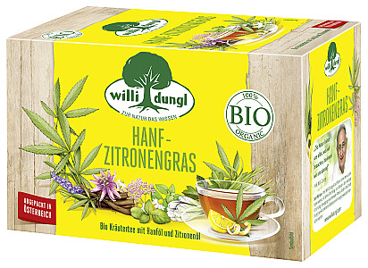 Willi Dungl Bio Hanf-Zitronengras 20er