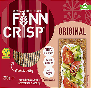 Finncrisp Knäckebrot Roggenvollkorn