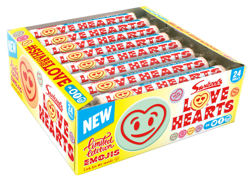 Swizzels Love Hearts Riesen Rolle