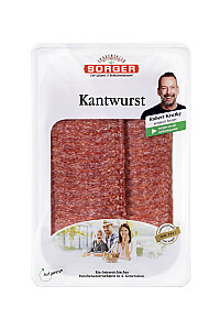 SORGER Kantwurst geschnitten