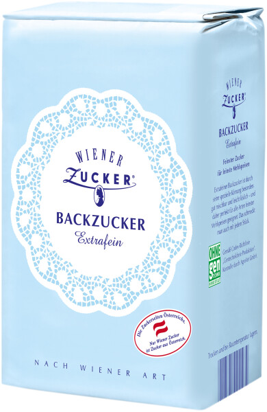 Wiener Zucker Backzucker Extrafein