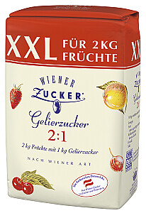Wiener Zucker Gelierzucker 2:1 XXL