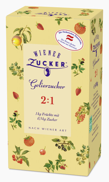 Wiener Zucker Gelierzucker 2:1