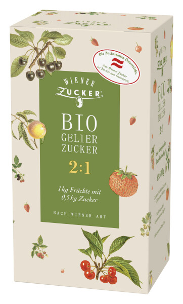 Wiener Zucker BIO Gelierzucker 2:1