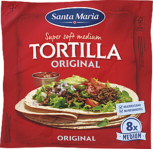 Santa Maria Tortillas Original Medium