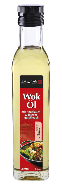 Shan´shi Woköl mit Knoblauch und Ingwer