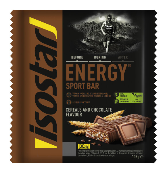 Isostar High Energy Riegel Schoko 3er-Packung