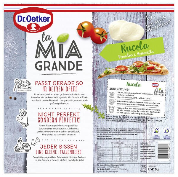 Dr. Oetker La Mia Grande Rucola