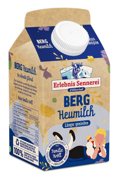 ErlebnisSennerei Zillertal Bergmilch länger frisch 3,6%