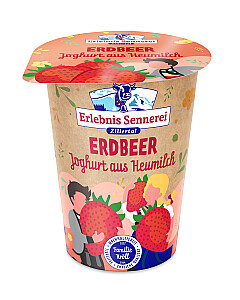 ErlebnisSennerei Zillertal Heumilchjoghurt Erdbeer