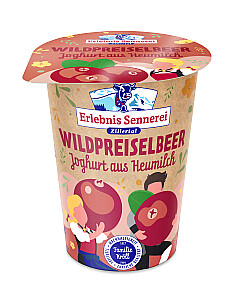 ErlebnisSennerei Zillertal Heumilchjoghurt Wildpreiselbeer