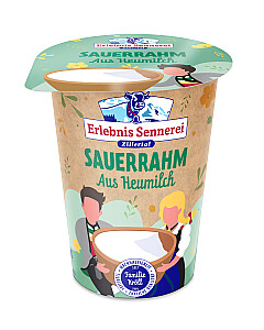 Erlebnis Sennerei Zillertal Sauerrahm 15%