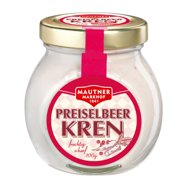 Mautner Markhof Preiselbeer Kren