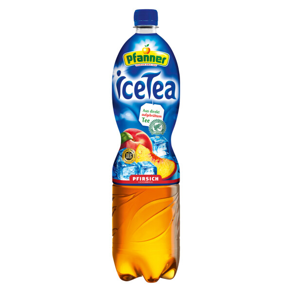 Pfanner Eistee Pfirsich