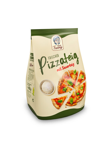 Tante Fanny Frischer Pizzateig mit Sauerteig