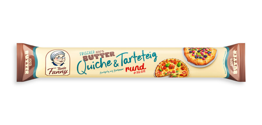 Tante Fanny Frischer Butter-Quiche- & Tarteteig