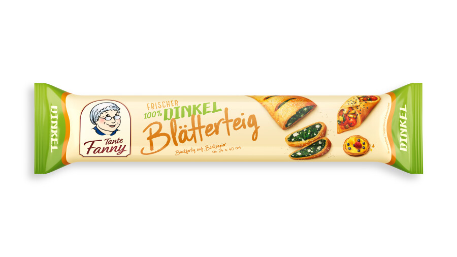 Tante Fanny Frischer Dinkel-Blätterteig