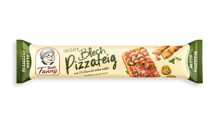 Tante Fanny Frischer Blech-Pizzateig