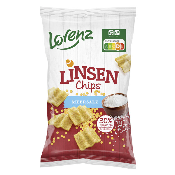 Lorenz Linsenchips Meersalz