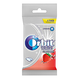 Orbit White Strawberry 4er