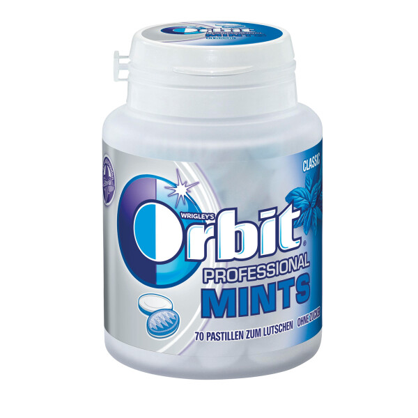Orbit Professional Classic Mints Bottle