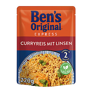 Ben's Original Express Curryreis mit Linsen