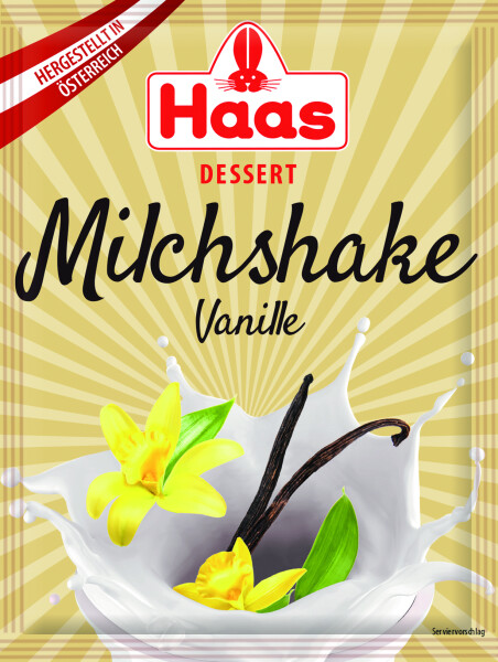 Haas Milchshake Vanille