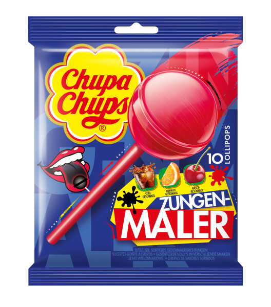 Chupa Chups Lollipops Zungenmaler 10er